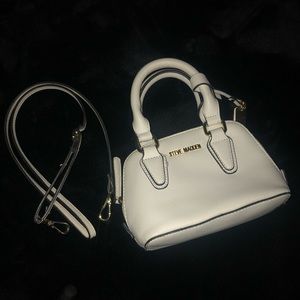White purse